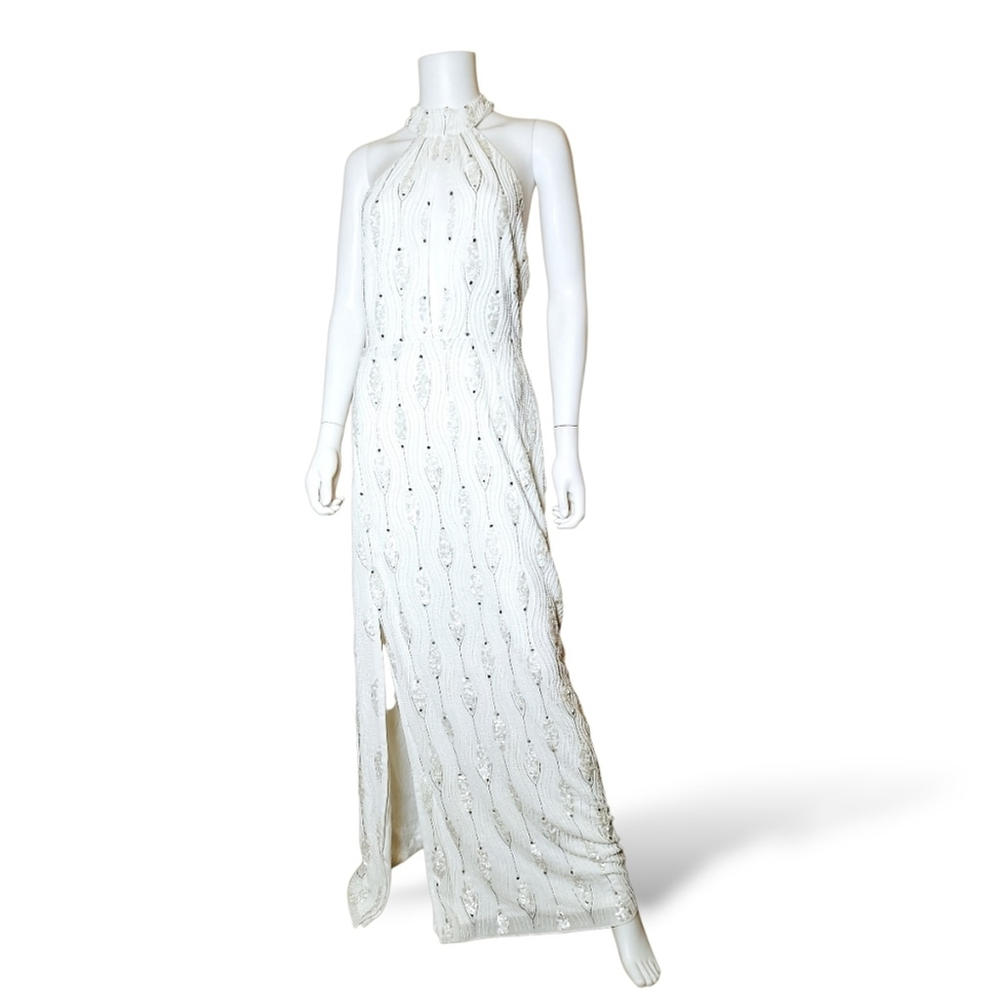 NWT $1395 RETROFETE Prima Dress White Medium - Picture 7 of 9